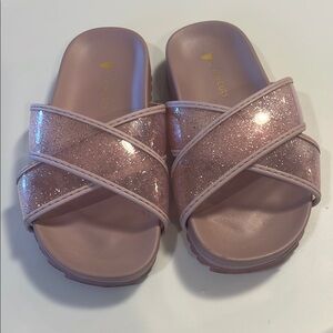 Crewcuts Pink Sandals with Wide Strap